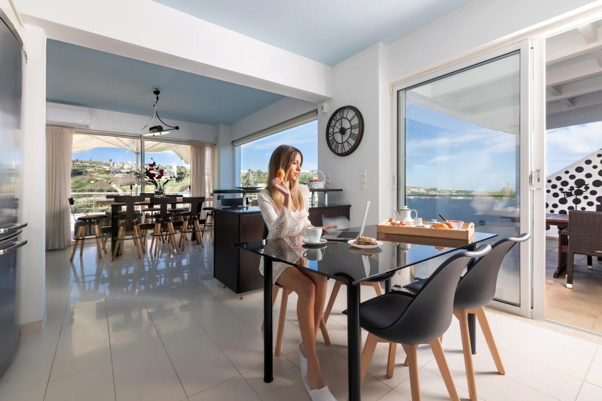 הרקליון Whiteblue Spa Villa, By Idealstay Experience מראה חיצוני תמונה